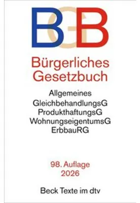 Immagine prodotto di Bürgerliches Gesetzbuch. BGB