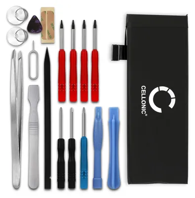 Image de CELLONIC 1x Batterie pour Cellulaire / Téléphone portable Compatible avec Apple iPhone 5S, 616-0652 - (1700mAh, 3.8V) + kit d'outils
