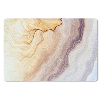 Produktbild von MuchoWow® Mauspad Mousepad Marmor - Textur - Sandstein - Gold - Marmoroptik 27x18 cm - Mousepads - Maus Mat - Pad - Mausunterlage - Büroartikel - Desk Matten