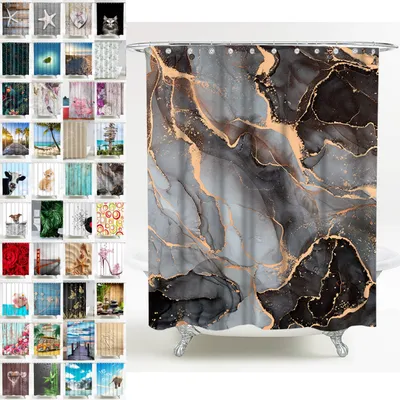 Produktbild von SANILO® Duschvorhang Marmor Abstrakt 180 x 200 cm