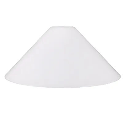 Produktbild von Schusterglas Lampenglas Schusterschirm Ersatzglas Weiß Ø 300mm Leuchtenglas