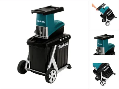 Immagine prodotto di Makita UD2500 Trituratore elettrico da giardino Trituratore silenzioso 2500 Watt 45 mm