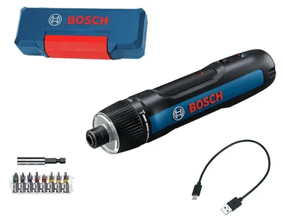 Image de Tournevis électrique 3,6V GO 3 + câble USB-C + coffret - BOSCH - 06019H2201