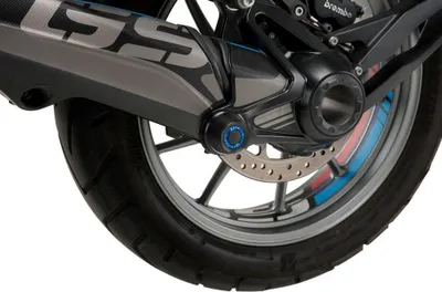 Productafbeelding van PUIG 20153N Beschermingskit voor de vering, sticker, geschikt voor BMW R1200GS, zwart