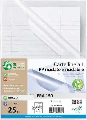 Immagine prodotto di SEI Rota ERA 150 Polipropilene (PP) Bianco A4