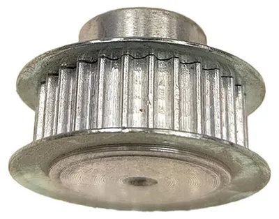 Zdjęcie produktu dla Koło pasowe zębate, szerokość: 5 mm, 28 zębów, pasek 6 mm, aluminium, T2, Ozdowski