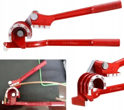Produktbild von LUXTOM | Rohrbiegegerät, 6-8-10 mm, 0-180 Grad, Biegewerkzeug, Rohrbieger, Rohrbiegewerkzeug, Rohrbiegemaschine, Manueller Biegezange
