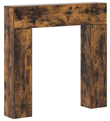 Zdjęcie produktu dla Obudowa kominka, drewnopochodny materiał, wymiary: 102 x 18 x 100,5 cm