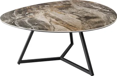 Produktbild von Couchtisch 90cm Glas Design Tisch Modern Wohnzimmer JETZT KAUFEN