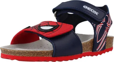 Produktbild von GEOX Sandalen S.CHALKI, Glattleder, Blau, Kinder