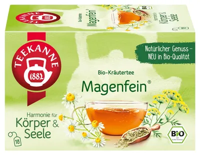 Zdjęcie produktu dla TEEKANNE 7988 TEEKANNE MagenfeinTee 18 Portionen