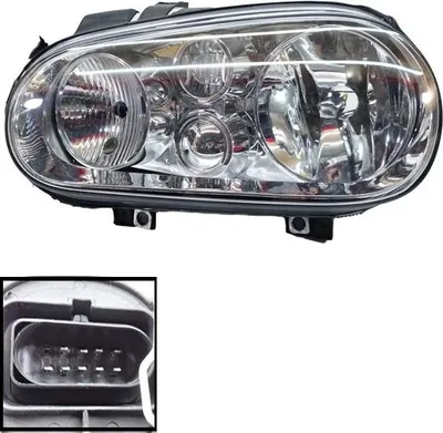 Image de Phare gauche Volkswagen Golf IV 1997-2003 | 1J1941017B, réglage manuel