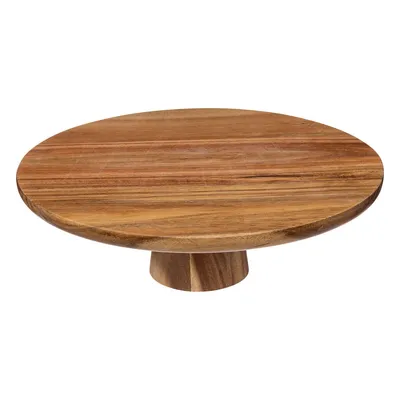 Image de Plateau à gâteau en bois d'acacia, Ø 28 cm