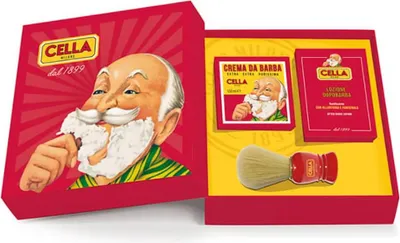 Produktbild von CELLA Rasierkosmetik-Set + Pinsel