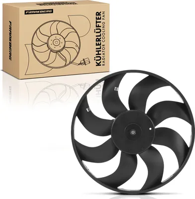Obrázok produktu pre Frankberg 1x chladič motora s jedným ventilátorom bez rámu chladiča Renault Kangoo KC0/1 FC0/1 1.5L 1.9L
