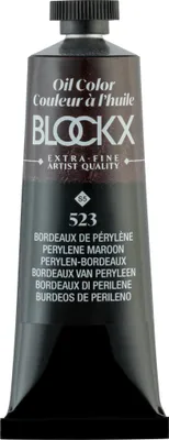 Produktbild von Blockx 3x Ölfarbe, Perylenbordeauxrot -Tube 35ml Bordeaux de pérylène 213523BXC