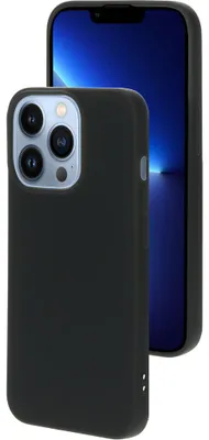 Produktbild von Mobiparts Silicone Cover, Cover, Apple, iPhone 13 Pro, 15,5 cm (6.1"), Schwarz
