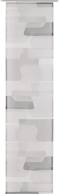 Produktbild von GÖZZE Flächenvorhang BOLERO anthr. BH 60x245 cm grau Gardine