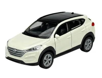 Produktbild von Welly Hyundai Tucson 3 Weiß 1:34-1:39 Die Cast Metall Modell Neu im Kasten  43718