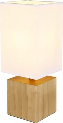 Obrázek produktu pro Globo Lighting stolní lampa dřevo přírodní barva, 1x E27