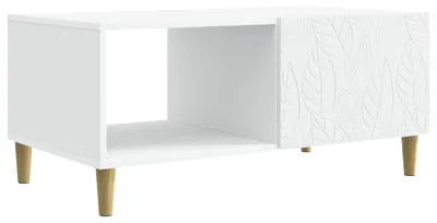 Obrázek produktu pro vidaXL Konferenční stolek bílý 90 x 50 x 40 cm materiál na bázi dřeva