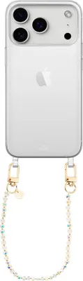Produktbild von Crystal (Transparent) Transparant Cord Hülle  - Kompatibel mit iPhone 17 Pro