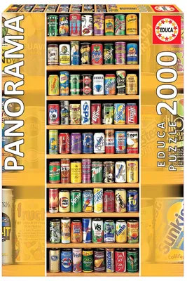 Produktbild von Panorama-Puzzle, 2000 Teile, Soft Cans 11053