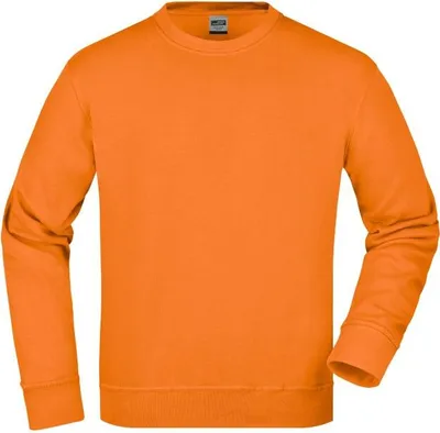Produktbild von James & Nicholson Workwear Sweat Gr. 4XL, orange