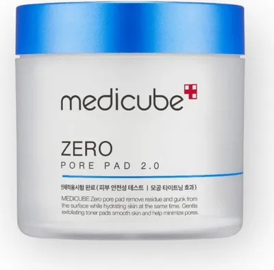 Produktbild von Medicube – Zero Pore Pad 2.0 – Peeling-Gesichtspads – 70 Stück/100 ml