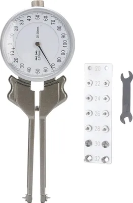 Produktbild von Innenmessschieber 20–35 mm Messbereich, 0,01 mm Teilung, 70 mm Messtiefe, Innenmesswerkzeug