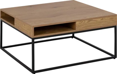 Produktbild von Willford Couchtisch 4 Räume natur, schwarz.
