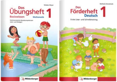 Obrázek produktu pro Sicher ins 2. Schuljahr - Sparpaket: Förderprogramm Rechnen - Schreiben - Lesen, 2 Teile