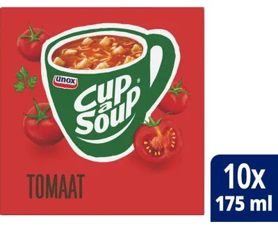 Obrázok produktu pre Unox Cup-a-Soup Tomaat 180 ml – lahodná paradajková polievka v šálke
