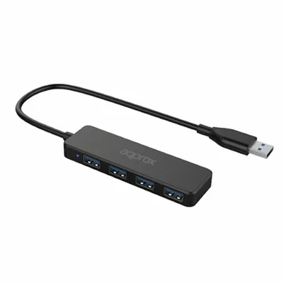 Image de hub 4 ports usb 3.0 noir environ