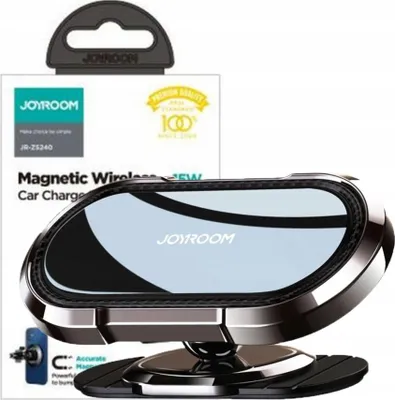 Immagine prodotto di Joyroom porta telefono magnetico per auto per abitacolo/cruscotto grigio (JR-ZS314)