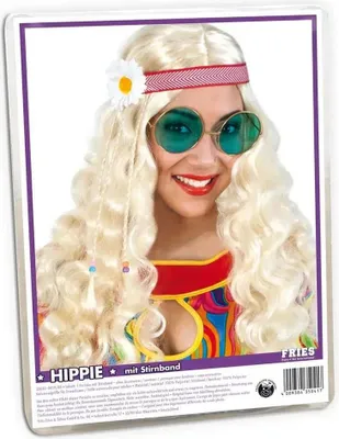 Produktbild von Fritz Fries|Gurimo-tex FRIES - Perücke Hippie mit Band blond