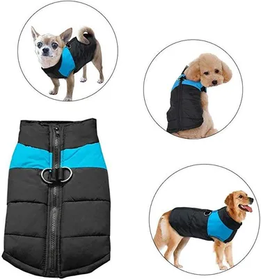 Produktbild von Winterweste Schwarz Blau 3XL
