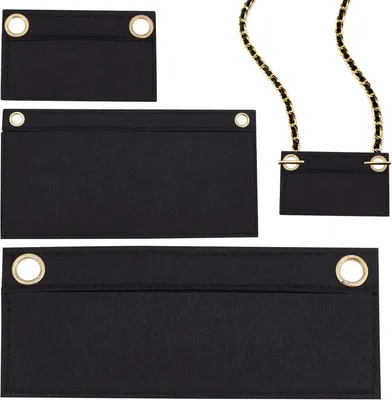Produktbild von Handtas Organizer Filzeinsatz, 3 Größen, mit Fächern für Schlüssel, Karten und Münzen, für Handtaschen