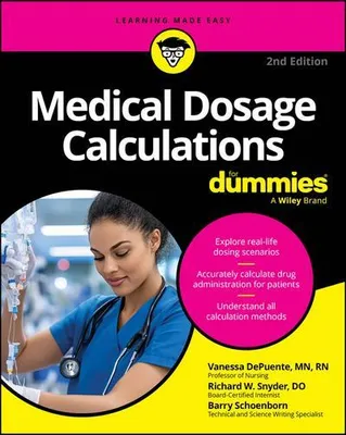 Produktbild von Medical Dosage Calculations For Dummies