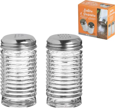 Produktbild von Salzstreuer & Pfefferstreuer Set 90ml