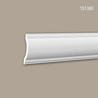 Produktbild von PROFHOME 151360 Wand- und Friesleiste Stuckleiste Zierleiste Friesleiste 2 m
