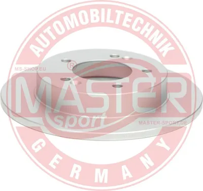 Produktbild von 2x MASTER-SPORT Bremsscheibe 24011003571-PCS-MS hinten für HYUNDAI ix20 (JC)