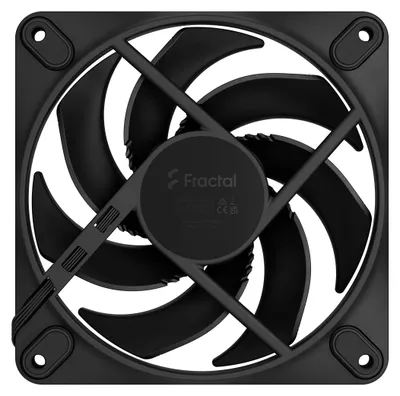 Obrázok produktu pre Fractal Design Momentum 12, Ventilátor, 12 cm, 350 ot/min, 2200 ot/min, 114,6 m³/h, Čierna