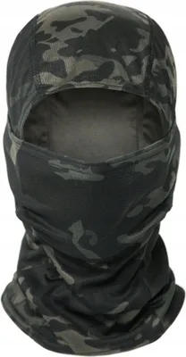 Immagine prodotto di Passamontagna militare TERMOACTIVE Tactical ASG 1 foro CAMO NERO