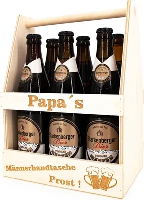 Produktbild von Männerhandtasche mit Papa Gravur