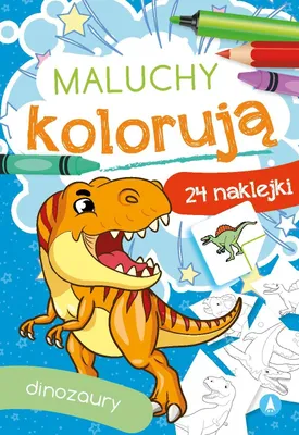 Produktbild von SKRZAT Dinosauri da colorare per bambini 74208