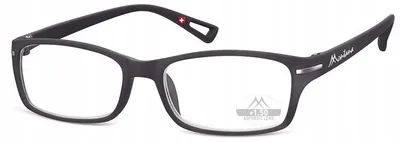 Produktbild von Sunoptic MR76 Lesebrille Rechteckig Uni Schwarz