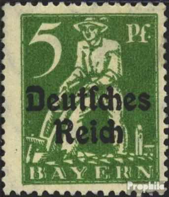 Produktbild von Briefmarken Deutsches Reich 1920 Mi 119 postfrisch Bayernabschied