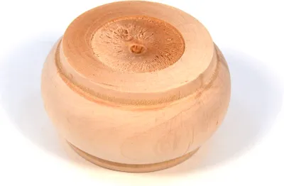 Produktbild von 4 Stück IHC Holzmöbelfüß Holzbasis für Möbel & Schränke Möbelfüß Durchmesser: 87mm
