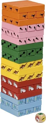 Imagen del producto de Pippi Calzaslargas: Juego de torres apilables